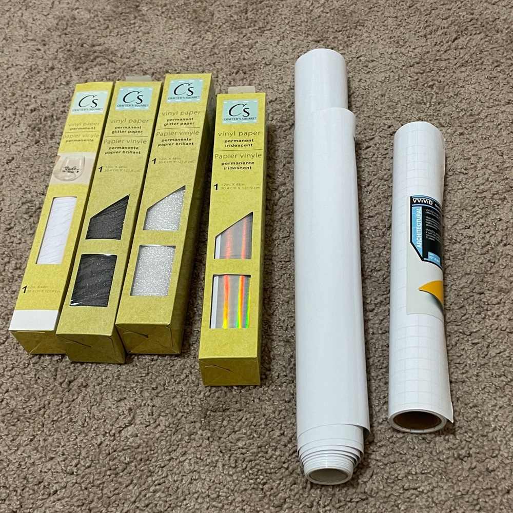 Craft Smart Vinyl Paper Set
